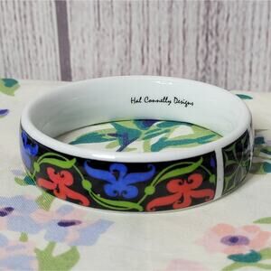Hal Connelly Designs Enamel Ceramic Bracelet